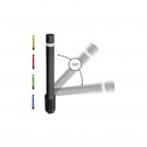 Avtakbar fleksibel pullert FLEX med plastbase thumbnail