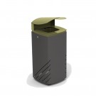 Avfallsbeholder MIELEK T 80 liter thumbnail