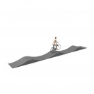 Pumptrack 16 m i kompositt for hardt underlag thumbnail
