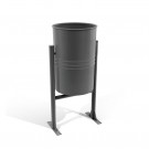 Avfallsbeholder CIRCULAR INOX 60 liter thumbnail