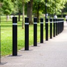 Avtakbar fleksibel pullert FLEX med plastbase thumbnail