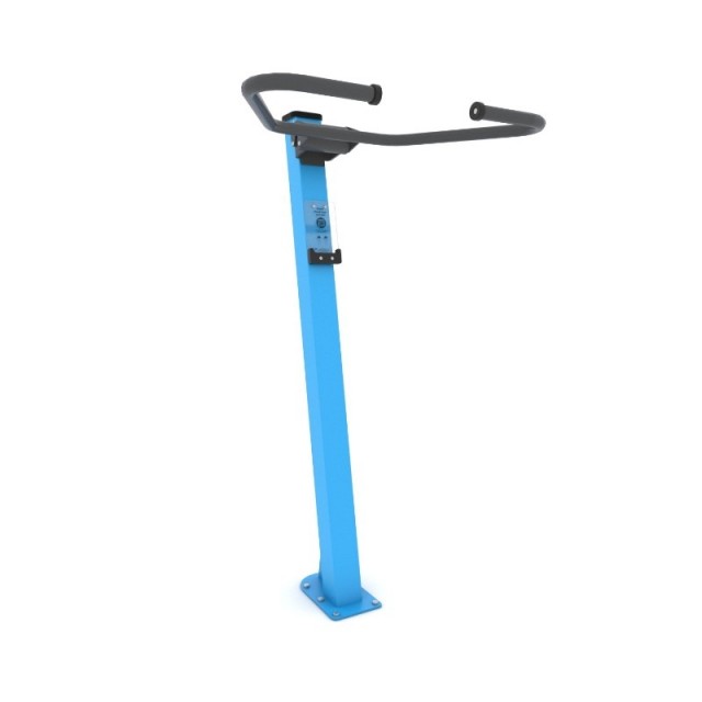 Nedtrekksapparat FITNESS 1125 for rullestolbrukere – farge blå