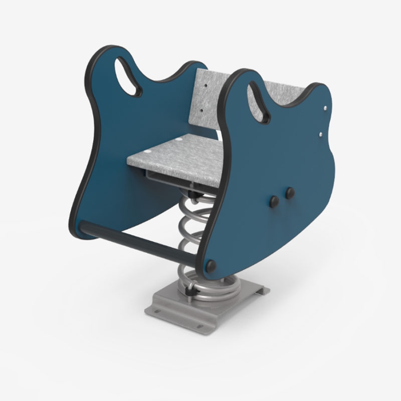 En robust og moderne vippe laget av 100 % resirkulert plast. Vedlikeholdsfri, slitesterk og miljøvennlig – perfekt for barnehager, skoler og parker som ønsker lang levetid og lavt miljøavtrykk.